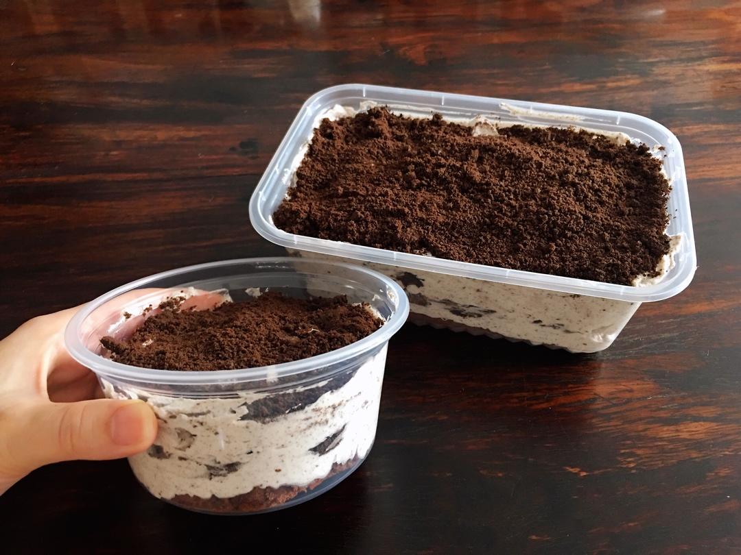 好吃到流泪的奥利奥咸奶油盒子蛋糕