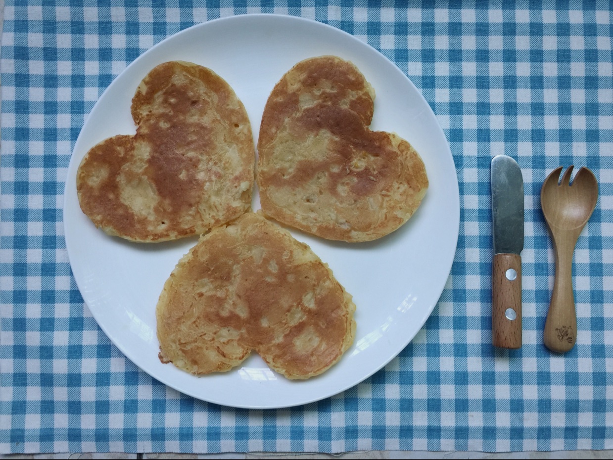 朝气满满香蕉饼