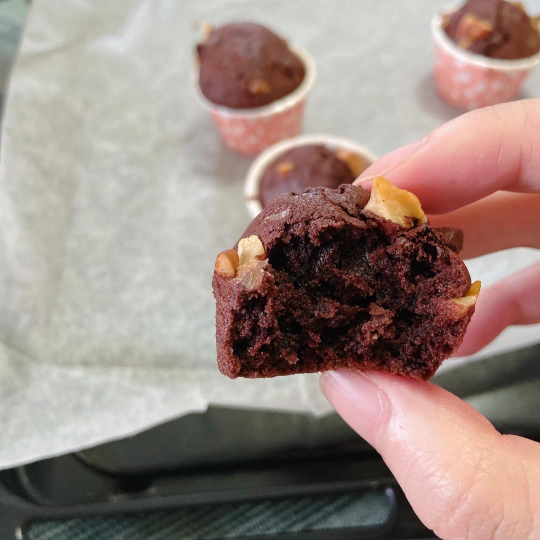 浓郁巧克力马芬