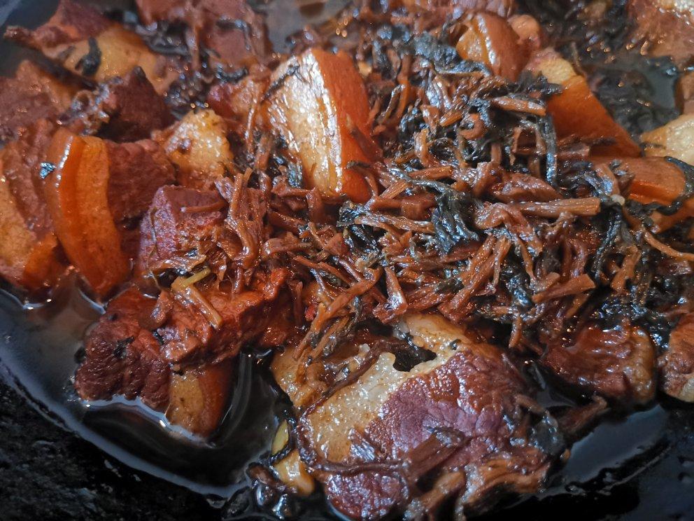 新手都🉑家常菜2:           梅干菜烧肉