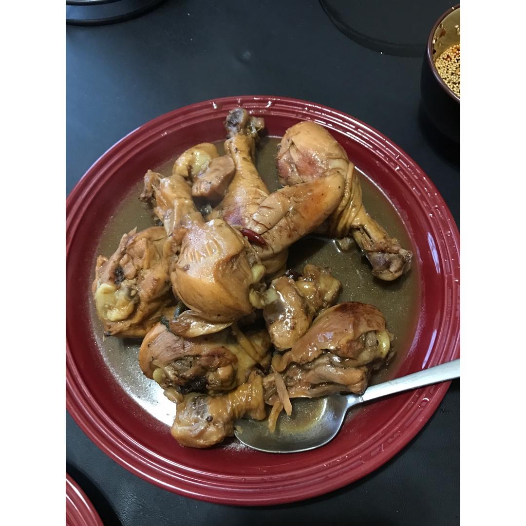 红烧鸡腿