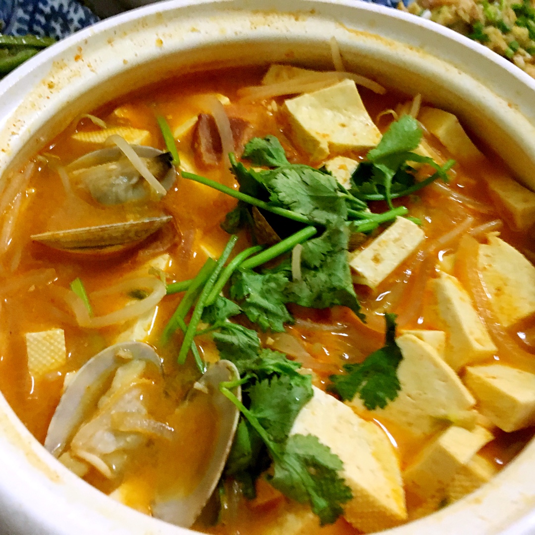 亮睛做的大酱汤