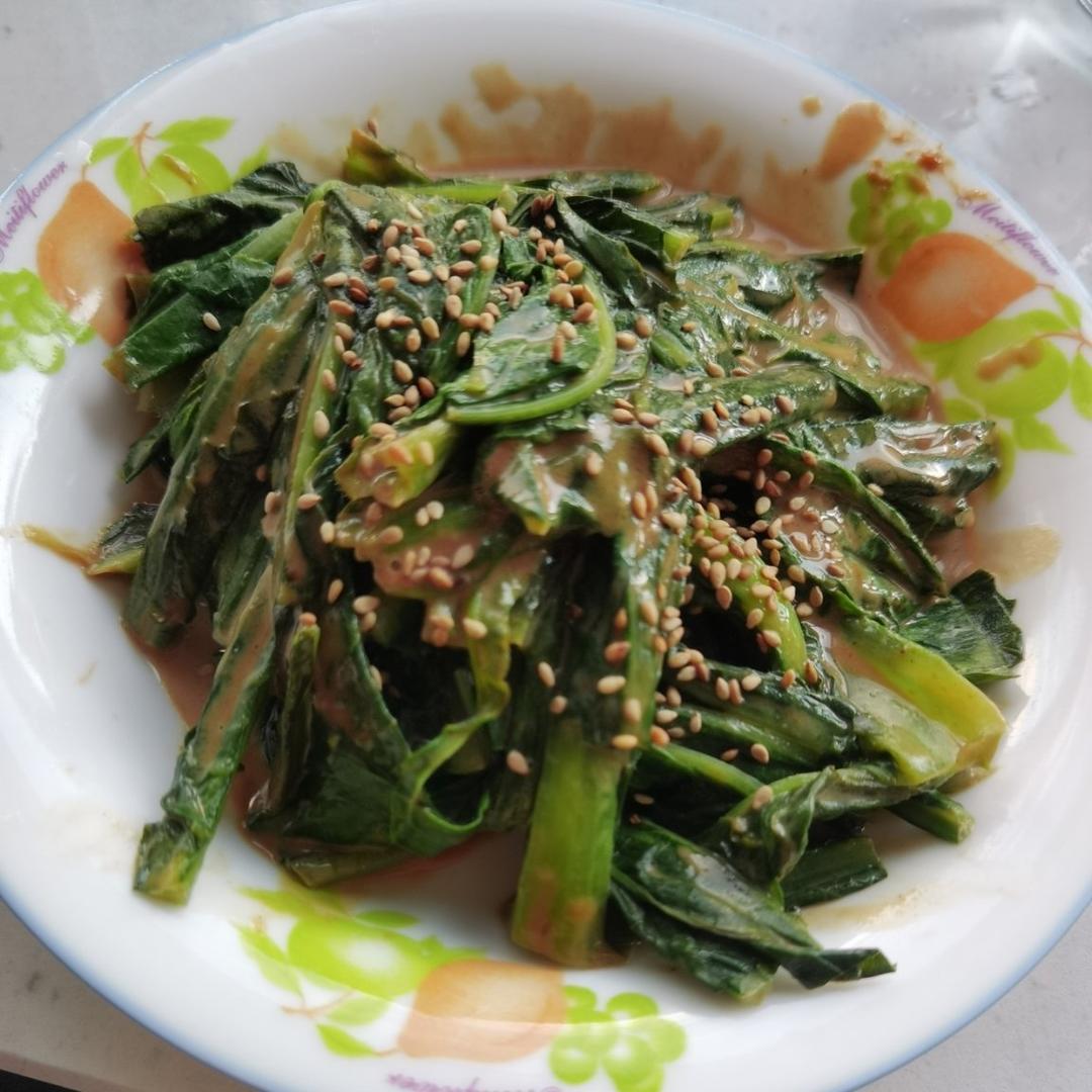 每次做都光盘的麻酱油麦菜
