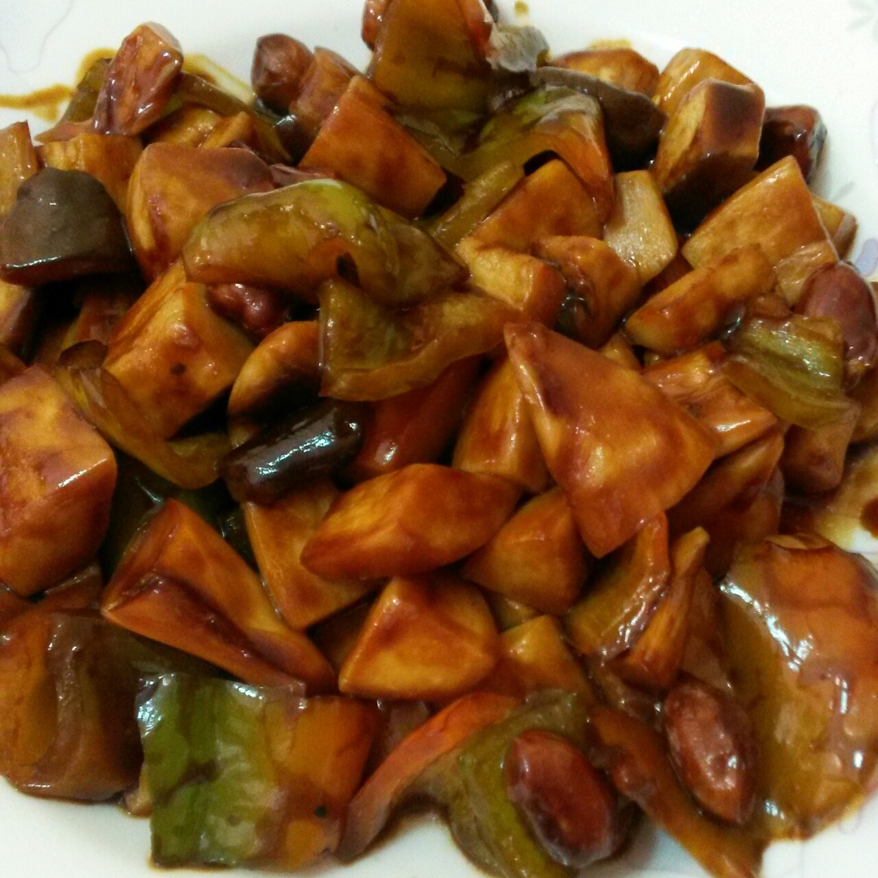 宫保杏鲍菇——比肉还美味哦