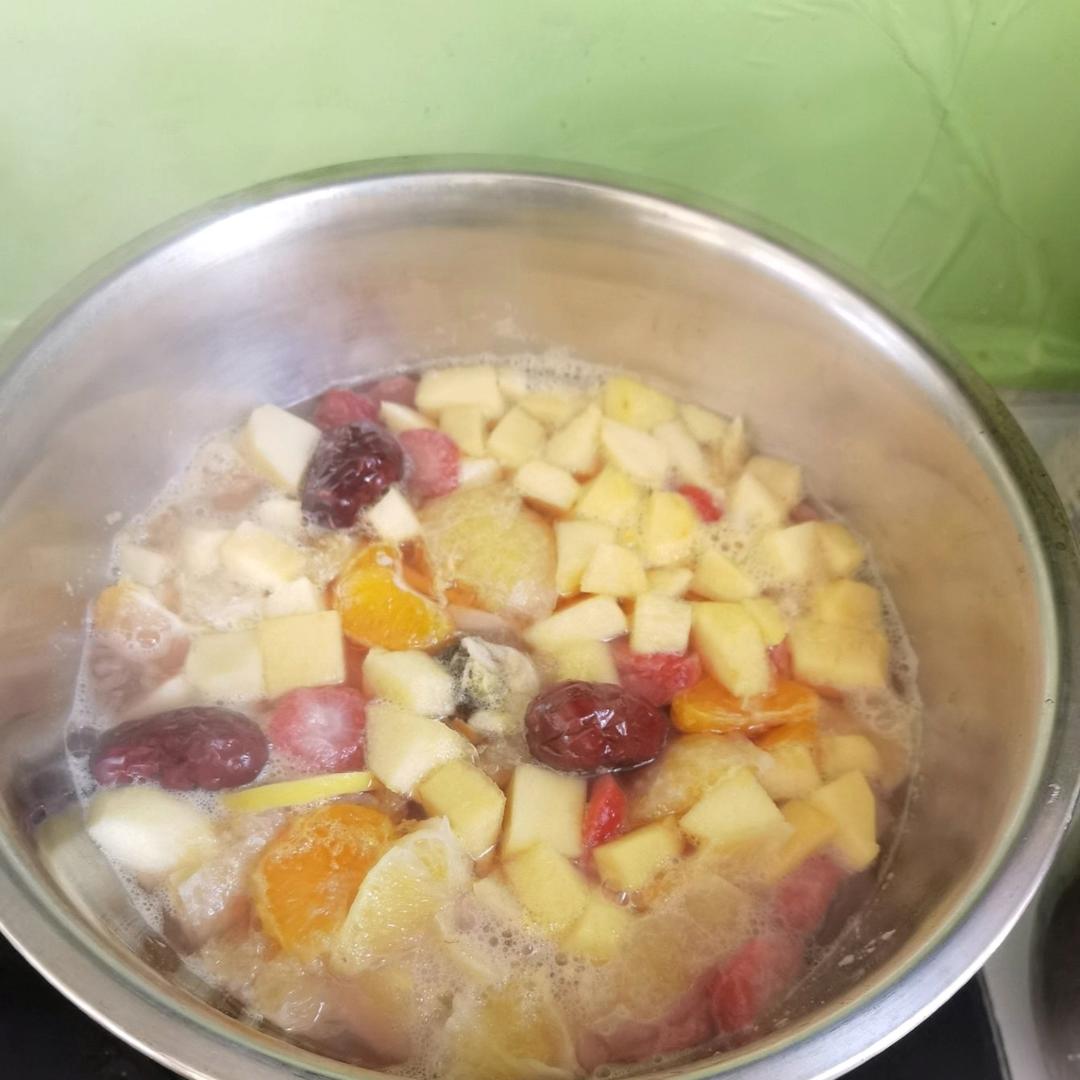 自制冬日热饮水果茶，酸甜好喝又解渴，暖胃健康