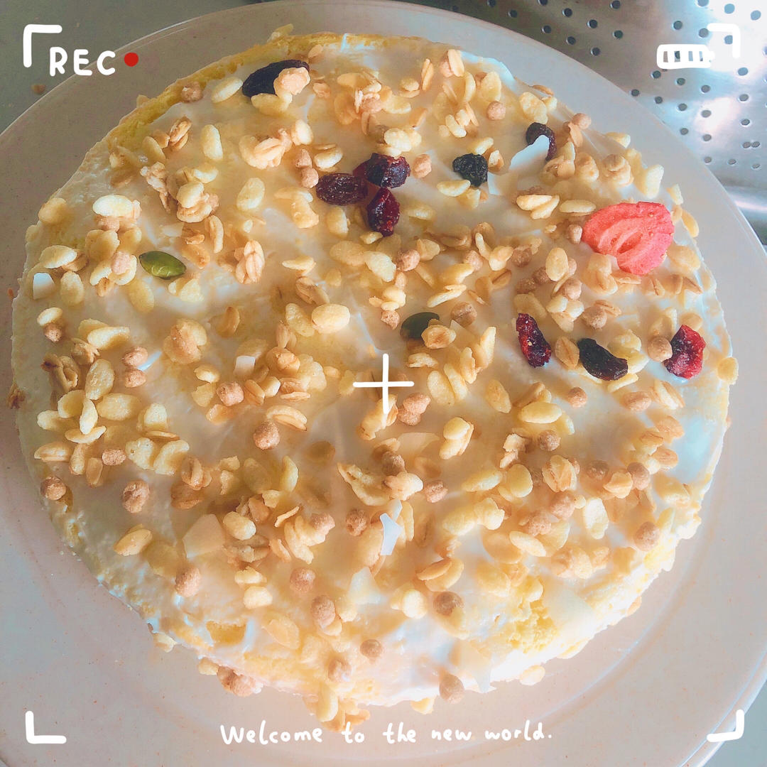 八寸戚风蛋糕🍰