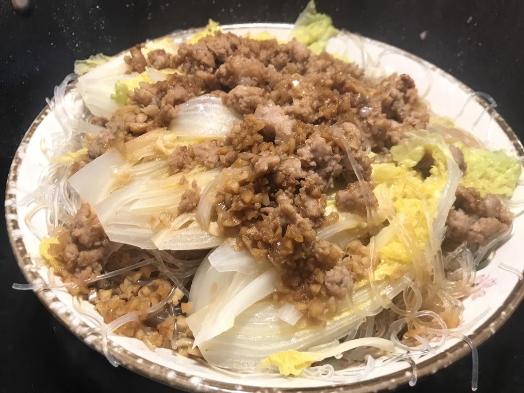 蒜蓉粉丝娃娃菜