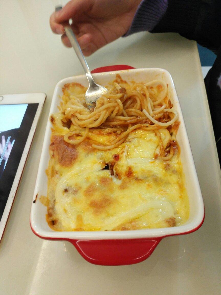 快手芝士番茄肉酱意面🍝【秘制肉酱！】