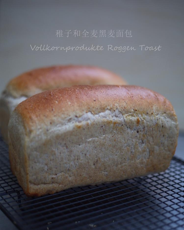 2小时中种-黑麦全麦吐司