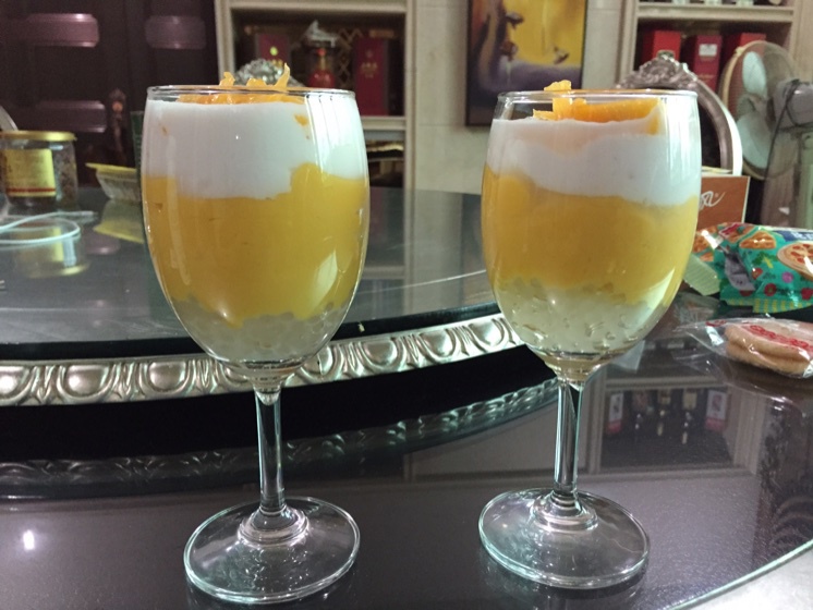 不输甜品店的杨枝甘露