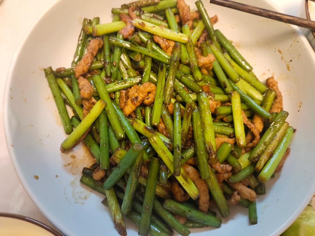 蒜薹炒肉