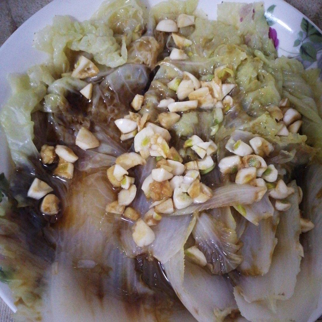 白灼大白菜心