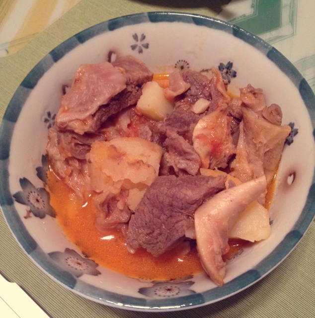西红柿炖牛腩