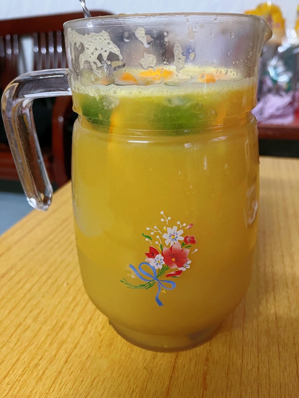 让维c爆炸💥巨好喝的鲜橙柠檬茉莉绿茶