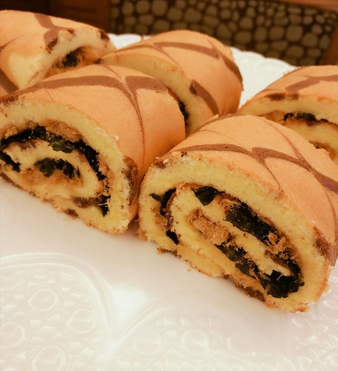 海苔肉松蛋糕卷