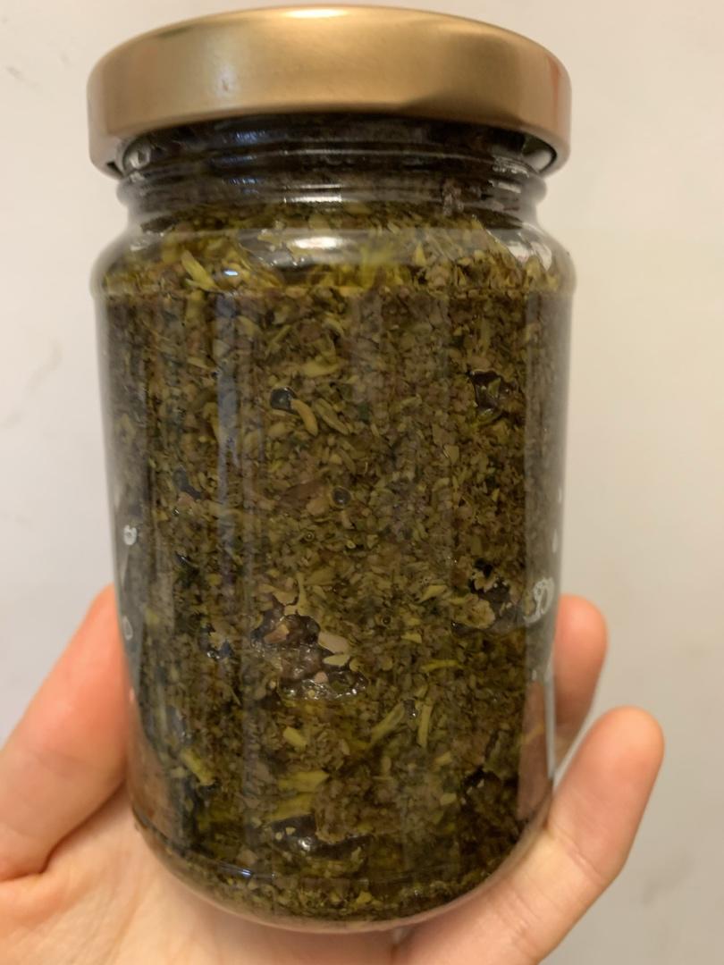 香椿香菇拌饭酱