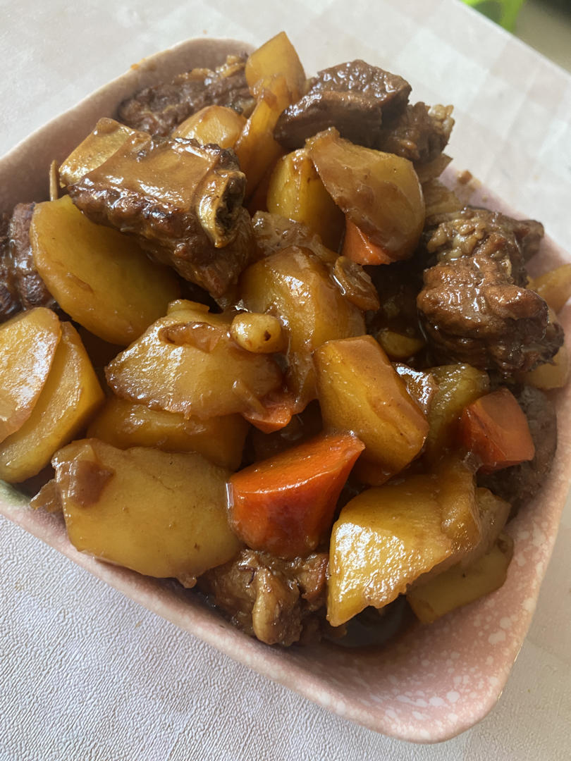 🔥巨好吃的红烧排骨炖土豆❗️懒人版轻松做拿手菜