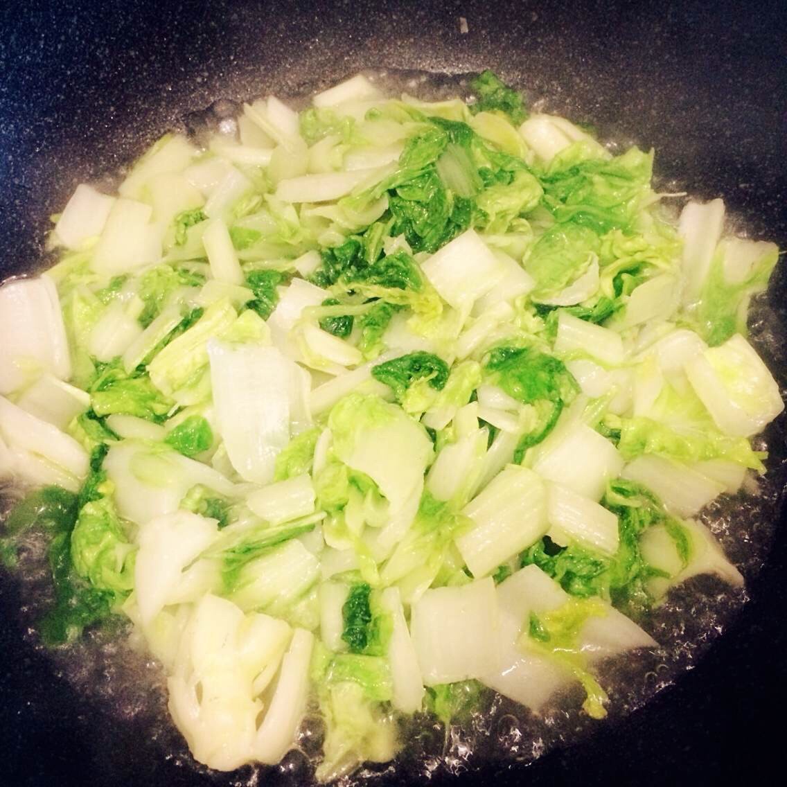食物本身的味道—清炒白菜