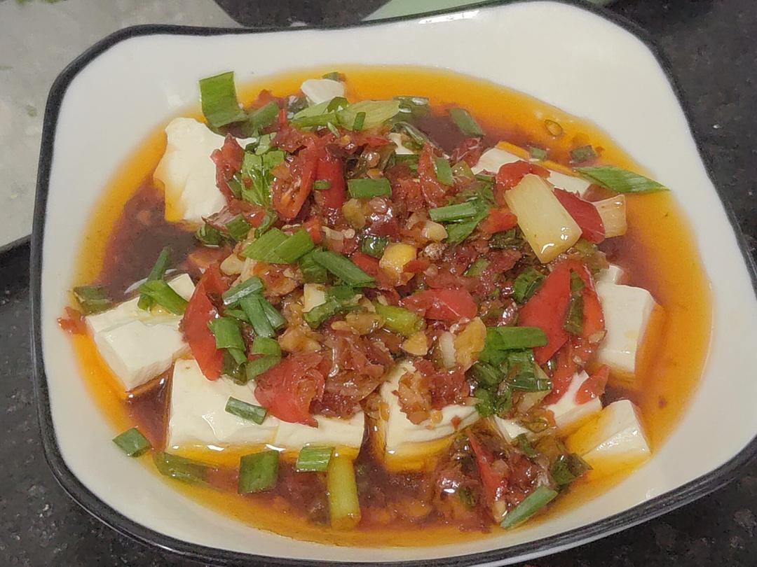 凉拌豆腐/小葱拌豆腐