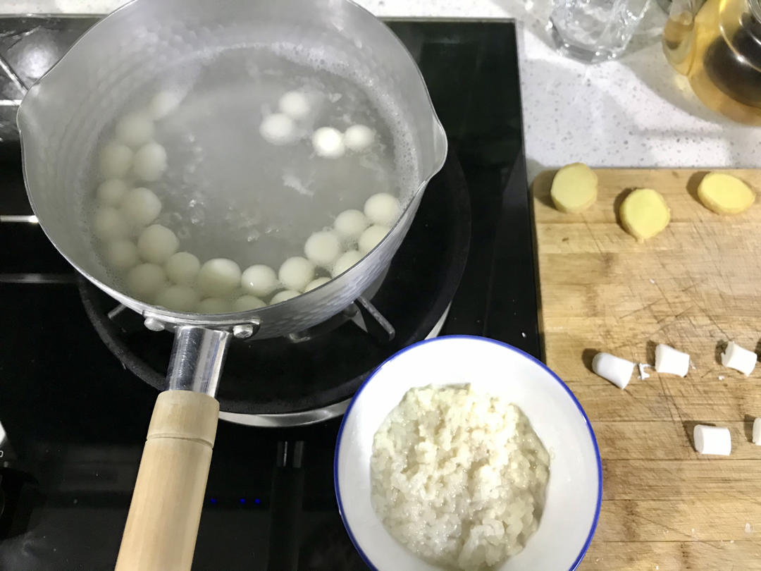 自制糯米小圆子