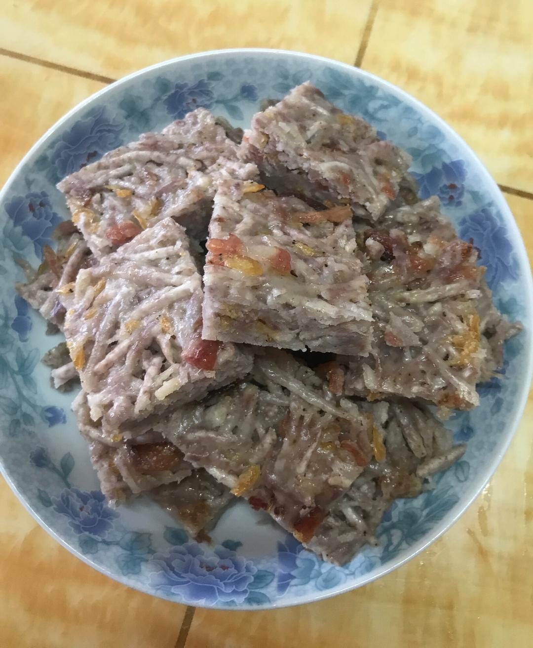 芋丝糕的做法