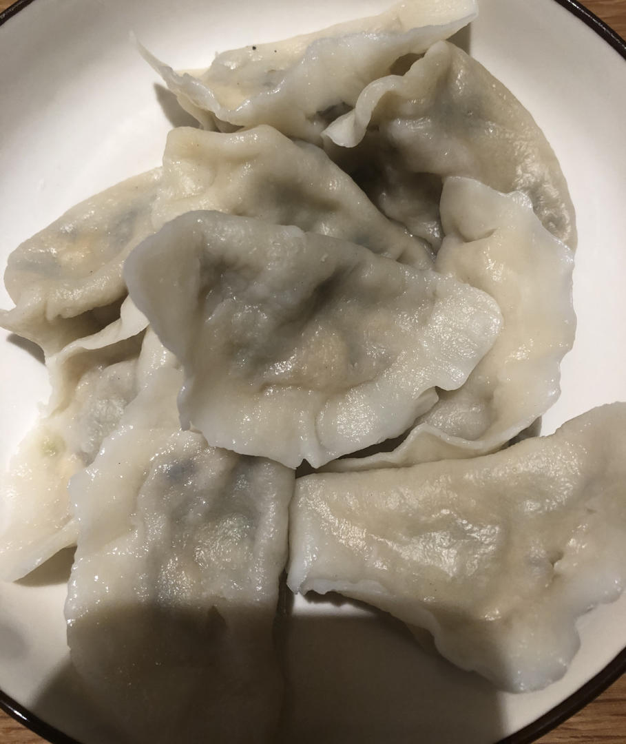 大头菜素饺子 比肉的还香