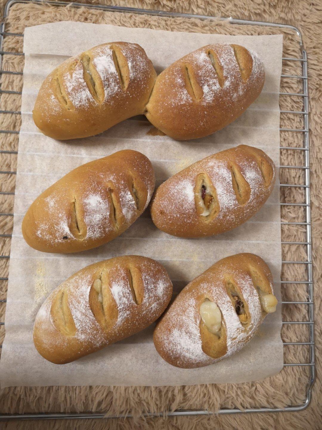 超级好吃简单好做的可可麻薯软欧面包