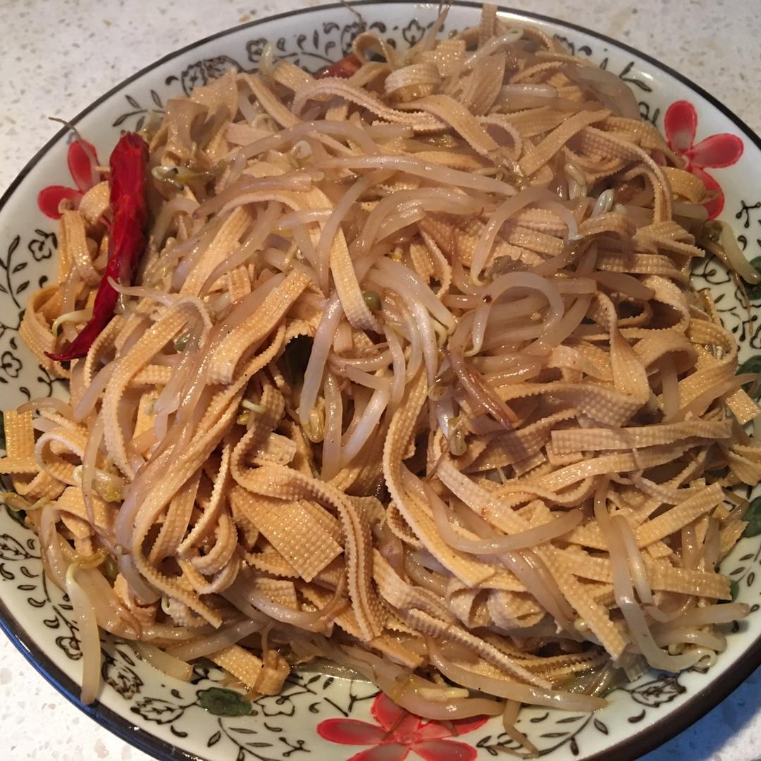 豆芽干豆腐