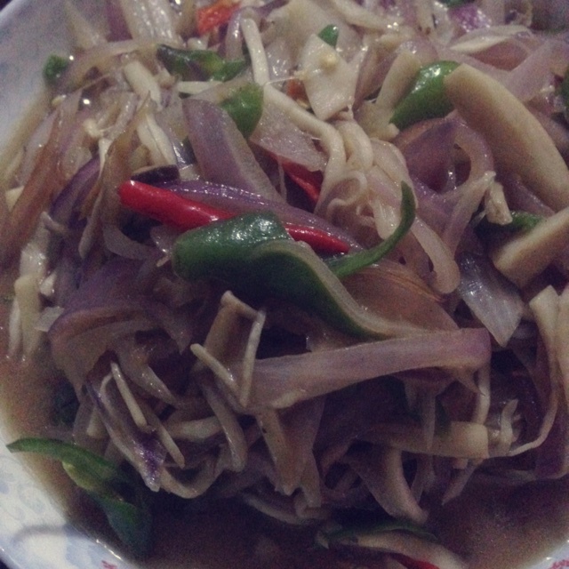 洋葱遇到杏鲍菇