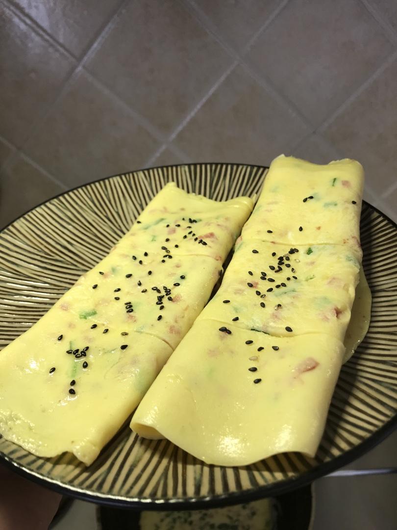 【牛奶鸡蛋早餐软饼】的做法