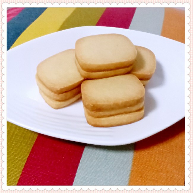 【炼乳脆饼•硬】非常简单的硬饼干