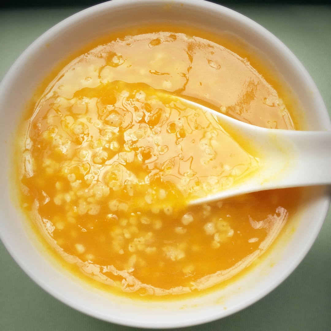 南瓜小米粥