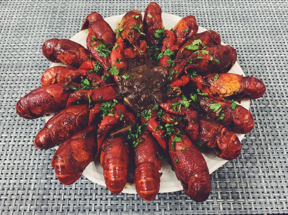 巧克力黑胡椒小龙虾