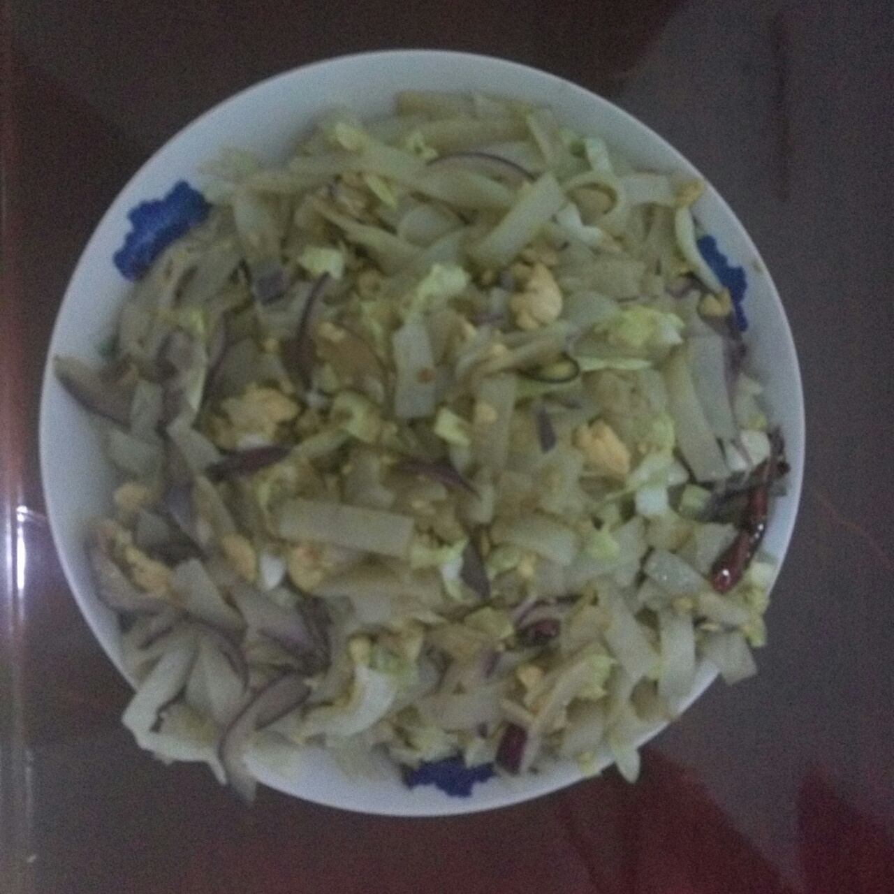 简易炒河粉