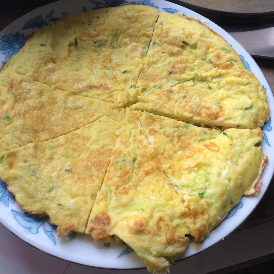 快手鸡蛋饼～～十分钟早餐！