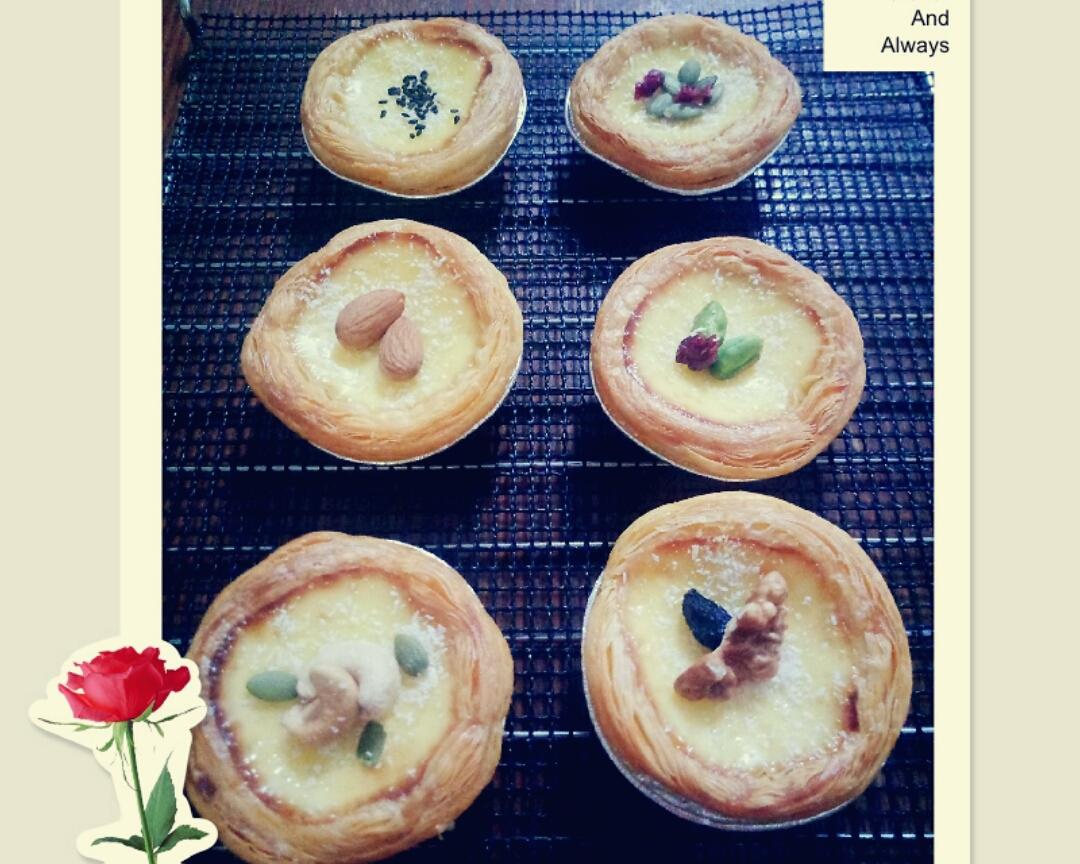 不甜不腻低糖不加淡奶油的蛋挞的做法