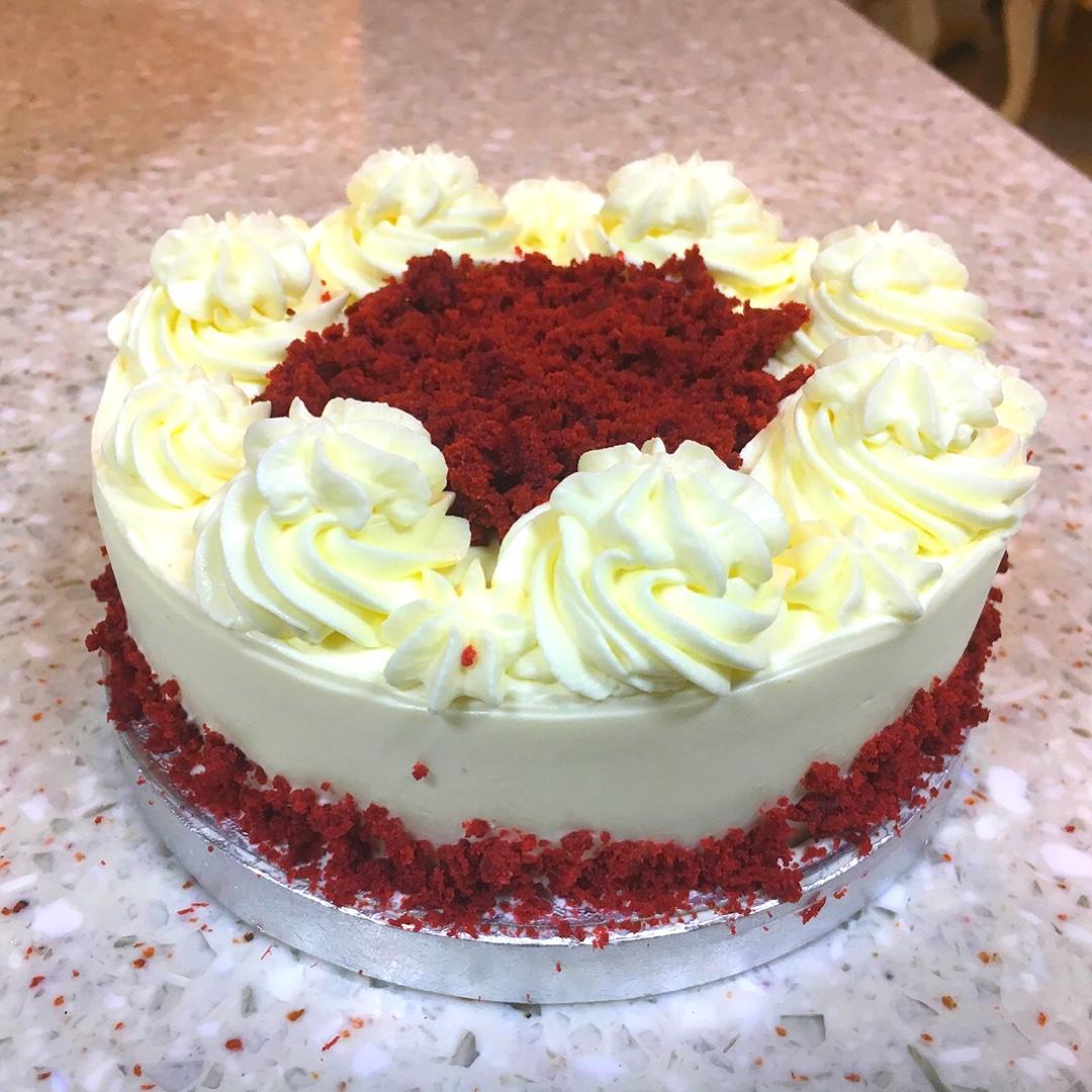 6寸红丝绒蛋糕（美国传统配方）