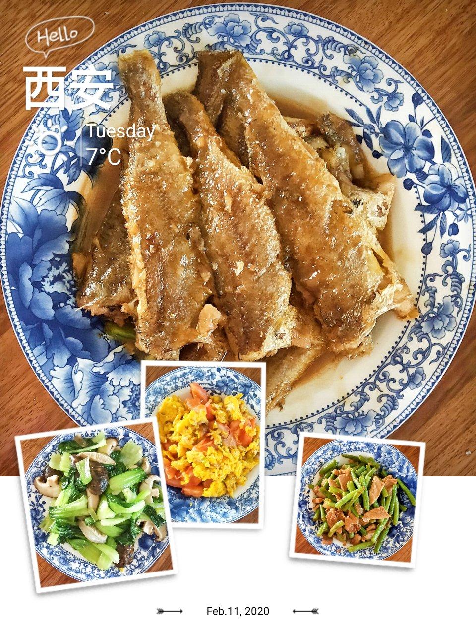 酱汁黄花鱼