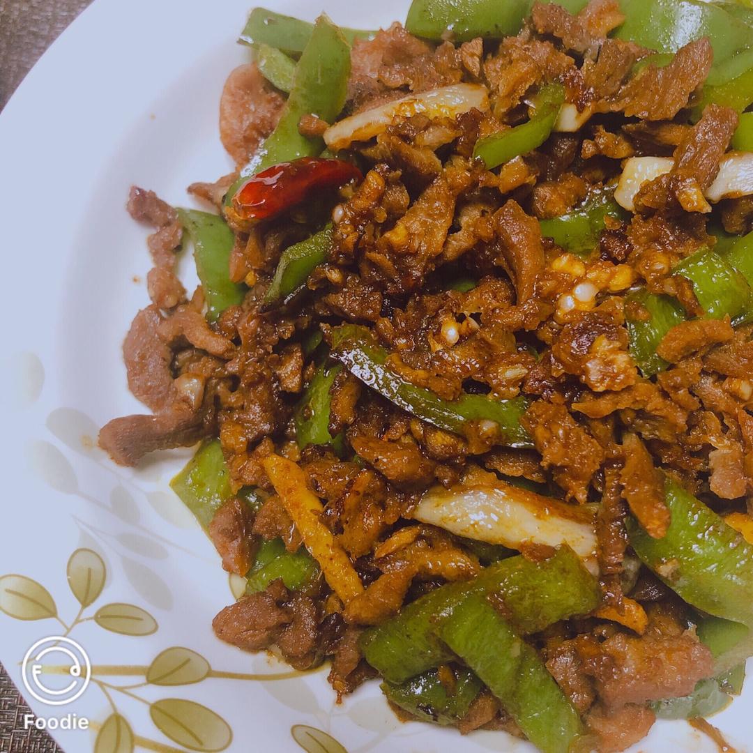 小炒牛肉