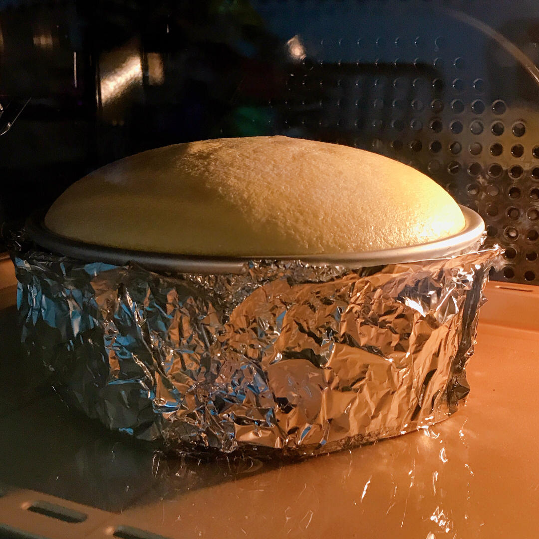 芋泥卷卷做的不开裂不回缩不掉皮的酸奶水浴法蛋糕