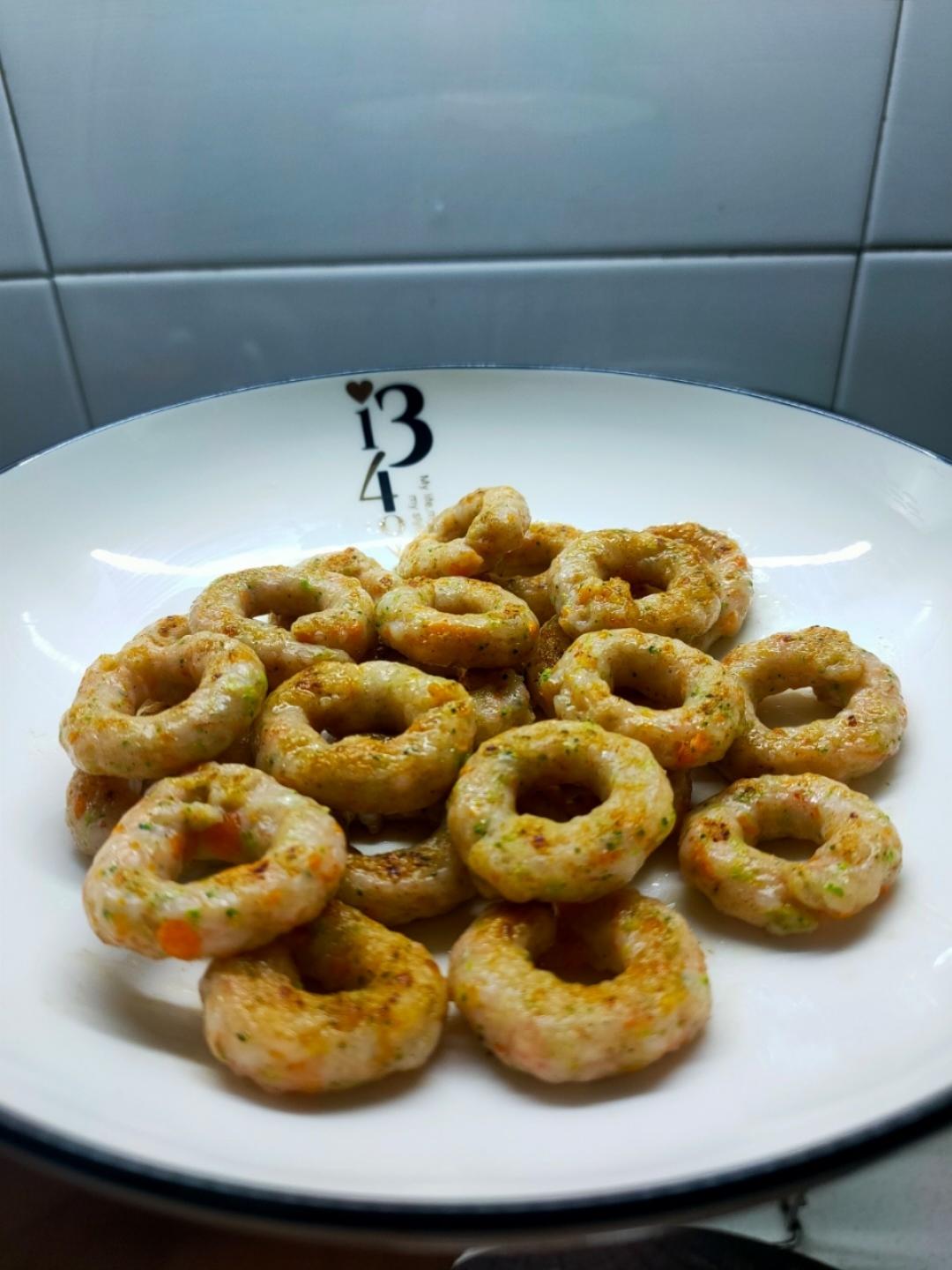 宝宝辅食：时蔬鲜虾圈🔥营养美味宝宝超爱吃！补钙