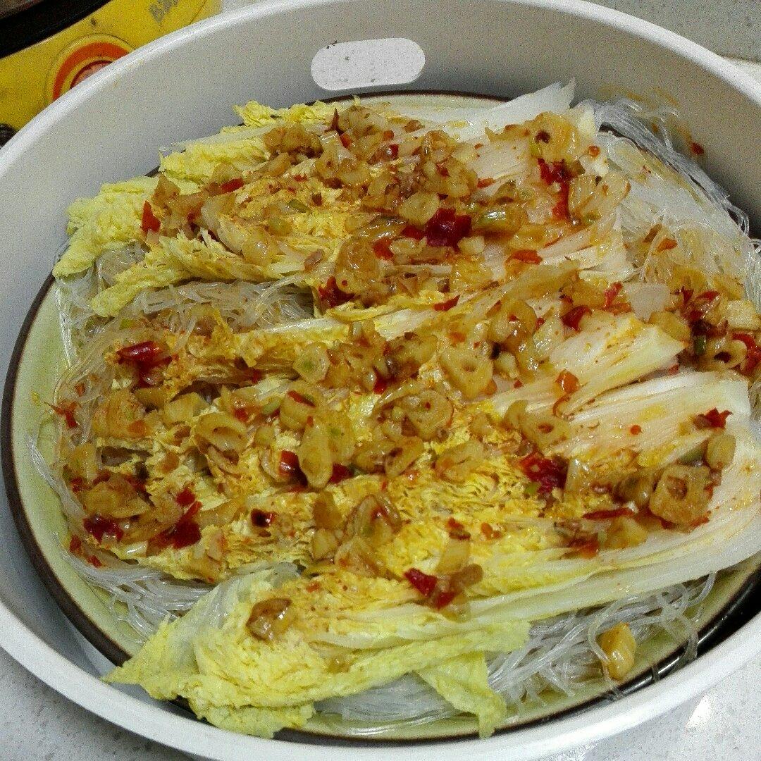 蒜蓉粉丝娃娃菜