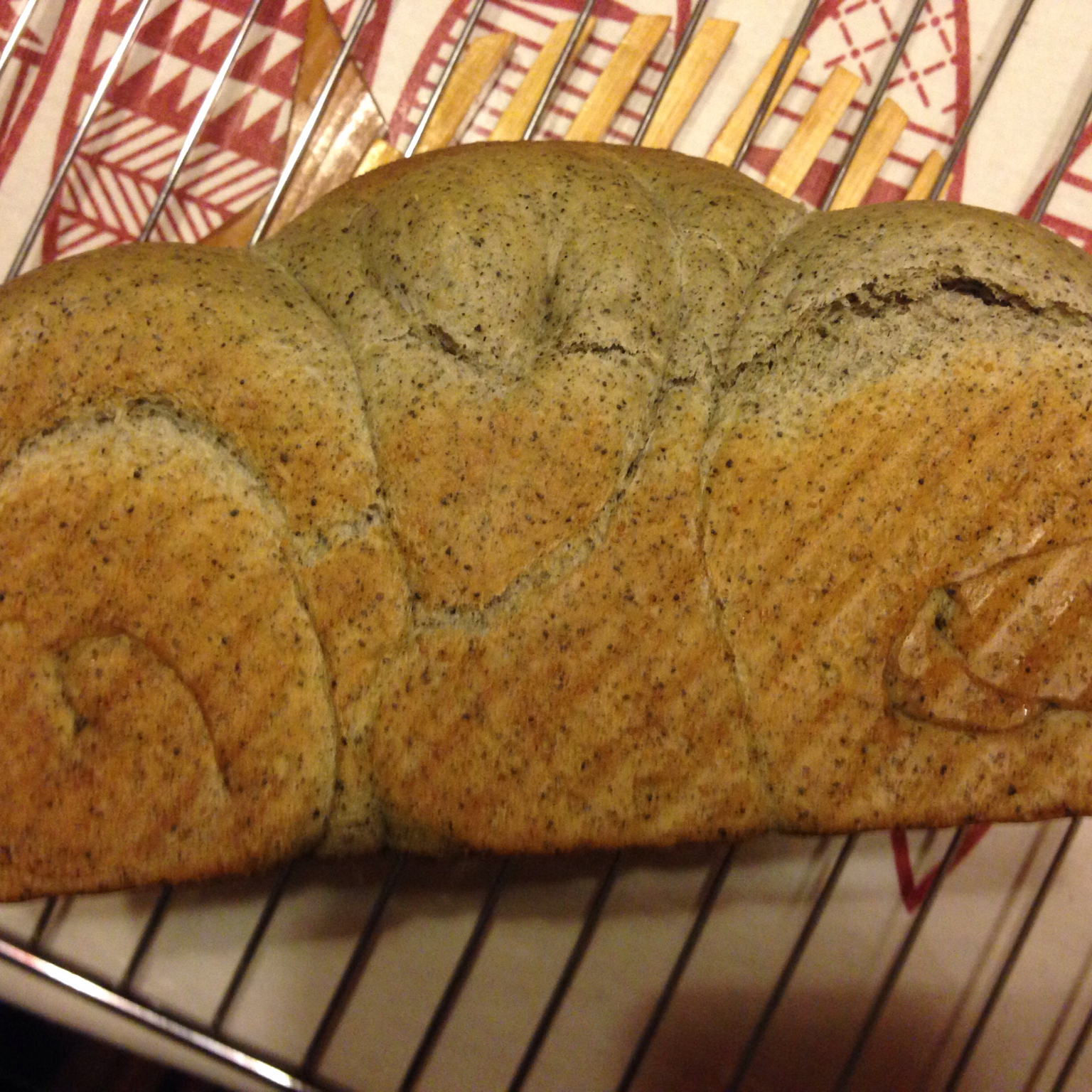 中种法 要传家的黑芝麻吐司