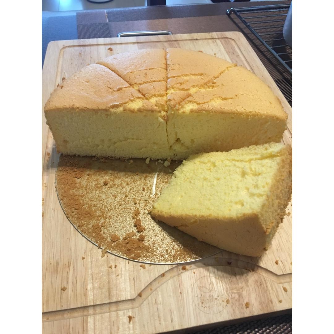 步骤最全面的戚风蛋糕（八寸）做法，成功率高！