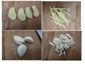 蒜苔花甲肉的做法 步骤3