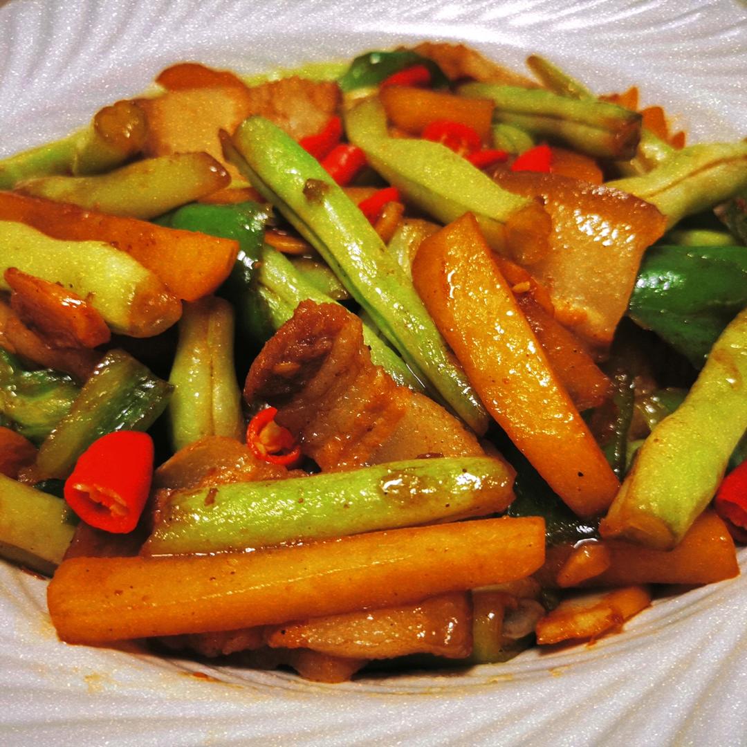 芸豆炒肉(超级简单新手也会做家常版）