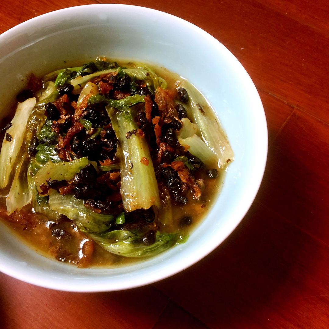 豆豉鲮鱼油麦菜