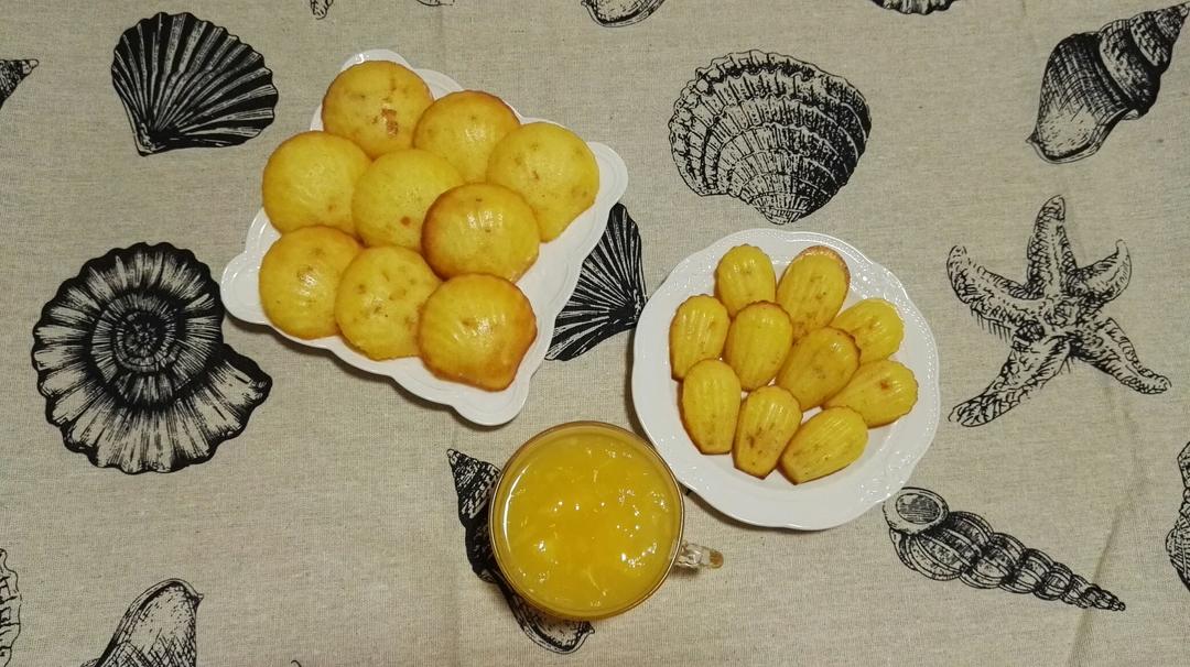 百香果玛德琳