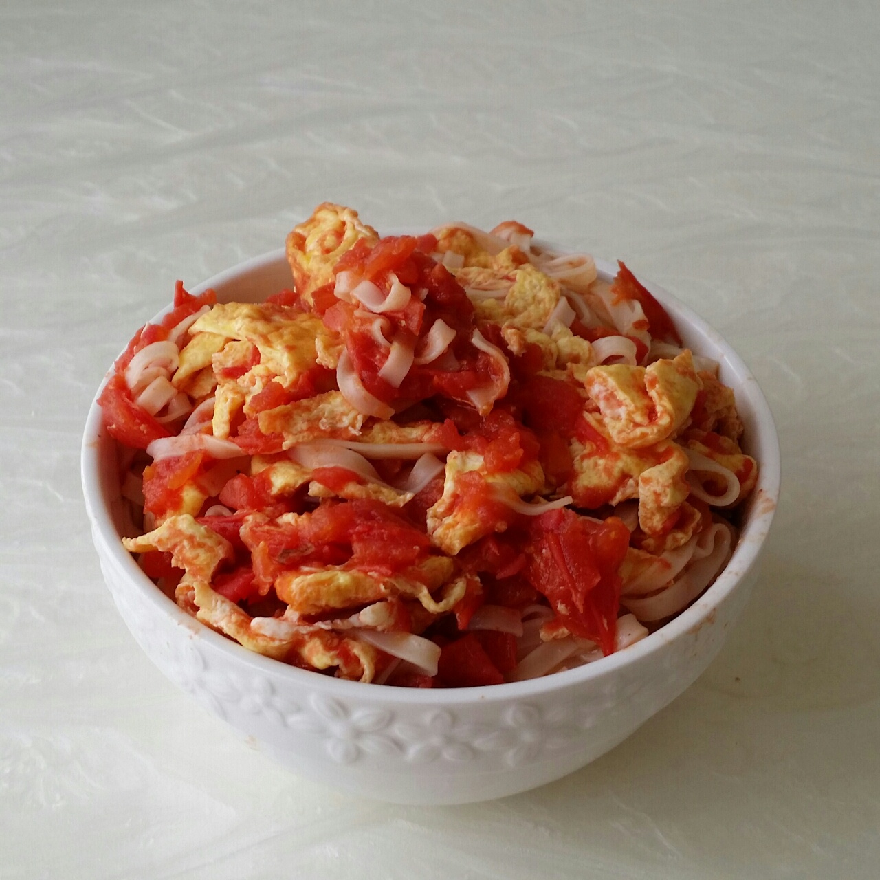 【懒人制作】西红柿鸡蛋炒面