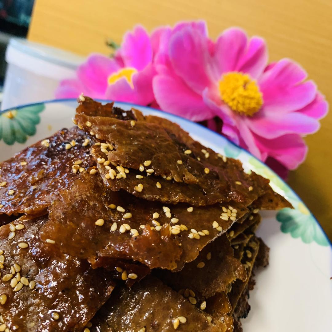 自制美味猪肉脯的做法